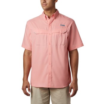 Columbia Muške Košulje - PFG Low Drag Offshore Short Sleeve Roze | RASM-19534